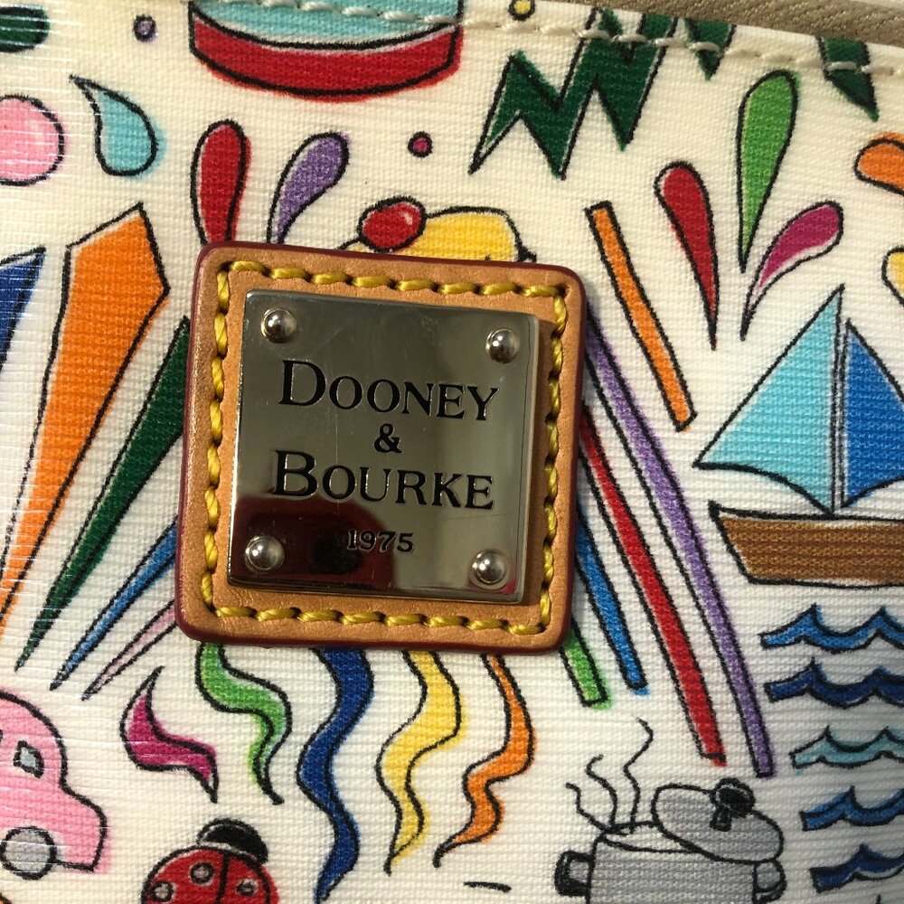 Dooney and Bourke "I love shopping" purse and wallet
